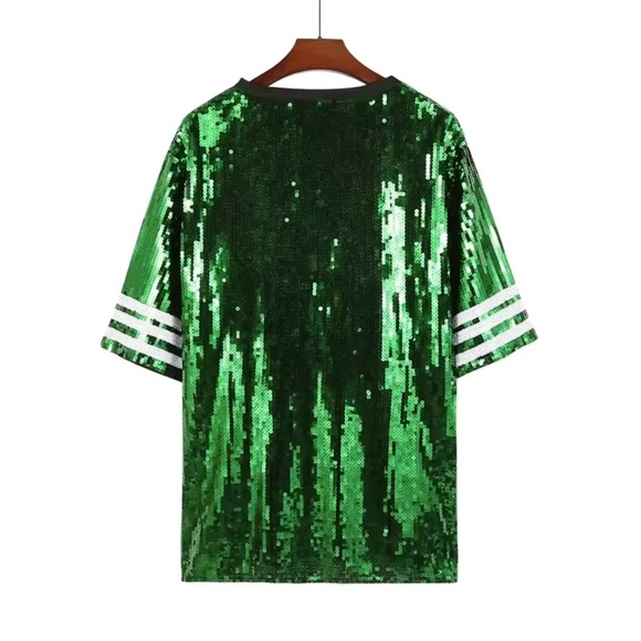 Sequined Sport Jersey - Picture 2 of 5